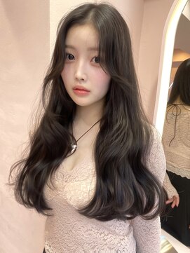 ボタン シブヤ(VOTAN SHIBUYA) アッシュ/グレージュ/韓国ヘア/渋谷/レイヤー/顔まわり