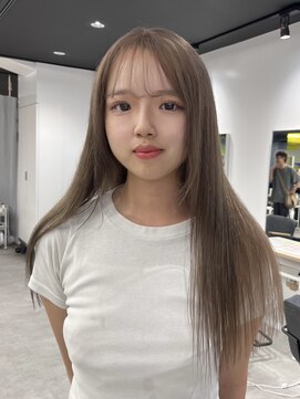 ゼスト 八王子店(ZEST) 暖色系ミルクティーベージュ/韓国ヘア【佐々木麻衣】