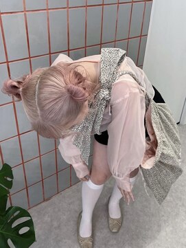 ペレ 梅田(PELE) 前髪/アンブレラカラー/こなれミディ/イメチェン/ウェーブパーマ