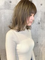 ジェスター(JESTER)&nbsp;〈atsuno〉ほんのりオリーブのハイベージュ【カラーブリーチ】