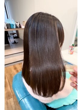 アメイズトーキョー 札幌大通(Amaz! tokyo) 小顔ネビージュワンレン/縮毛矯正/髪質改善/ツヤ髪/くせ毛