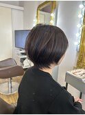 丸みショート
