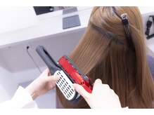 iron・・・髪質改善の効果が発揮するこの場面、施術の中でも特に重要です【髪質改善 laia 吉祥寺 美容室】