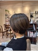 ナチュラルショートボブ