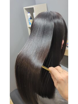 スリーク バイ ロイ 円町本店(sleek by roy) 髪質改善成分たっぷりストレートカラー