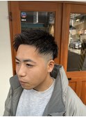 ジェットモヒカン風ショート