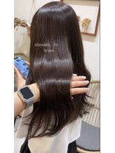 ヘアルーム クオーレ(hair room Cuore) chocolate brown