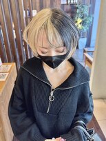 ブランシェ 小牧店(BRANCHE)&nbsp;☆ブロンドミルクティーとブラックデザイン☆ 【具志】