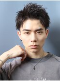 スパイキーアップバング