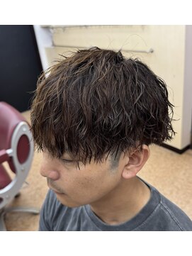 パリス メンズサロン(PARIS MEN'S Salon) マッシュ縦落ちツイストスパイラルパーマ