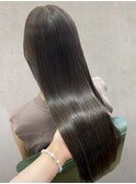 30代40代透明感艶感◎髪質改善トリートメント秋カラー