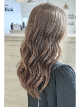 メリア(MELIA) 名取 20代 30代 40代 ハイトーン ベージュ ブリーチ