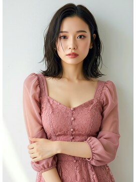 ネオリーブアーチ 武蔵小山店(Neolive arch) イメチェン/グレージュ/外ハネボブ/美髪チェリーブラウン