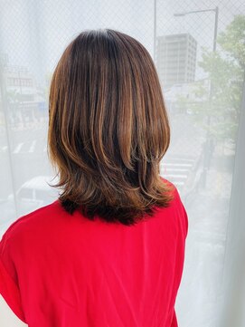 カイノ 金剛店(KAINO) ヴィラロドラカラー×レイヤーボブ