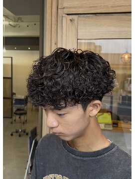 メンズギフト(men's GIFT) 刈り上げツーブロックシャドウパーマメンズマッシュ