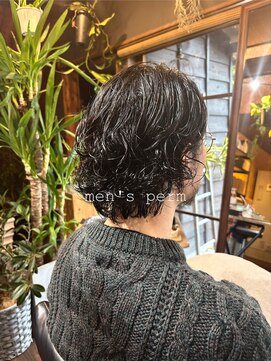 ミルクティ 古民家店(Milktea) スパイラルパーマ