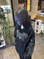 ソワン ドゥ ブレス 今里店(soin de brace)&nbsp;シルバー×ブルーバイオレット