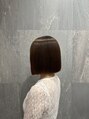 クロン 美容室(clon)&nbsp;縮毛矯正×タッセルボブ