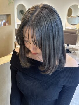 ロア(LORE) オリーブ/透明感カラー/ワンホン/韓国