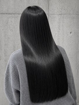 アル あびこ(aru.) 【圧倒的な艶黒髪】うねり解消！極上の髪質改善ストレート