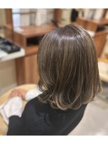 デフィ アオヤマ(defi AOYAMA) 白髪ぼかしハイライトグレージュ