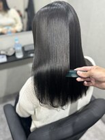 エイル リュクス(Aujua Eir LUXE)&nbsp;【上野指名】ブリーチ毛に髪質改善ストレート！