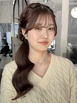 ローマー(ROAMER omotesando)&nbsp;サイドお団子ポニー