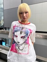 エイト プラット 渋谷2号店(EIGHT plat) ハニーブロンド ボブカット 8/4
