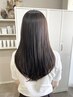 【理想の髪質を叶える】カット+髪質改善ネオメテオストレート+メテオTRカラー