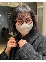 バグスドゥア(Bagus dua)&nbsp;ボブ×デザインパーマ10.16ニュアンスパーマ