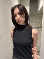 ロエ 平尾山荘(loe)&nbsp;ミディアムレイヤー×グレージュ