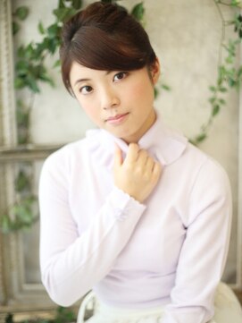 と和×美髪クリニック 巣鴨店 ルーズなシニョンアレンジ・自分でも出来ちゃった！！