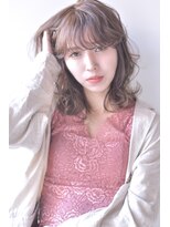 モーブ(MAUVE)&nbsp;MAUVE☆外国人風ラフウェーブミディアム