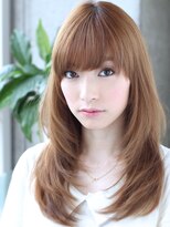 ジーナ(JINA) ●《ほめられ小顔カット》＋《アッシュブラウン》大人女子ヘア♪