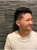 サイドパートフェード〈理容室〉メンズ/八重洲/日本橋/床屋