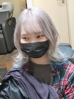 サムブリッジ(SOMEBRIDGE)&nbsp;★ホワイト ブロンド のインナーカラー★【SOMEBRIDGE】