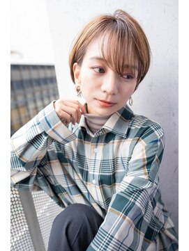 クラン(clan) モテ髪カタログ/透明感ベージュ/ハイライト/髪質改善/前髪カット