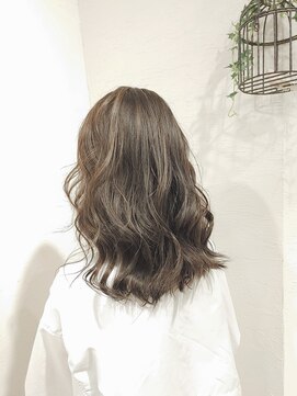 ローグ ヘアー 金町店(Rogue HAIR) ローグ金町美容室(TAKA)ハイライトマロンベージュグラデーション