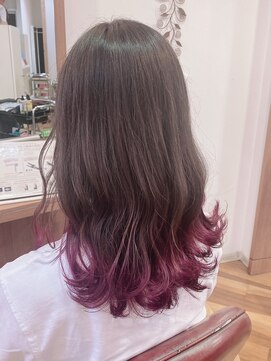 ルシードスタイルビーシャイン(LUCIDO STYLE B SHINE) 豊橋ビーシャイン★ローズピンクグラデーションカラー