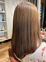 クロワ(croix)&nbsp;【croix】ナチュラルストレート×ベージュ