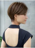 前髪長め大人ショート20代30代40代【AIN.表参道】川原大地