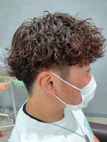 リット×ベリエ(Lit.×belier)&nbsp;波巻きスパイラルツイストスパイラルパーママッシュメンズヘア