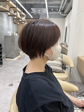 ロンドプロフィール 浦和(Lond profil) Lond.海気丸っこショート　マッシュショート　シースルーバング