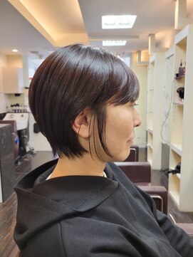 榮美容室 本店 丸ボブ