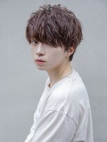 アイヴィー(IVY)&nbsp;小久保Style☆波巻きハイライト束感ツーブロックマッシュパーマ