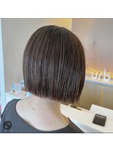 アーブ(hair and make urb) 切りっぱなしボブ