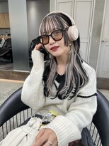 ロンドワン 三宮元町(Lond one)&nbsp;ロングレイヤー/ホワイトミルクティーベージュ/イヤリングカラー