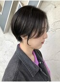 艶髪ブラック/ハンサムショート
