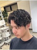 ツイストスパイラルパーマラルフカール波巻きスパイラルパーマ