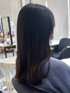 アトリエコア(Atelier Coa) 髪質改善トリートメントミルクティーベージュカラーくびれヘア